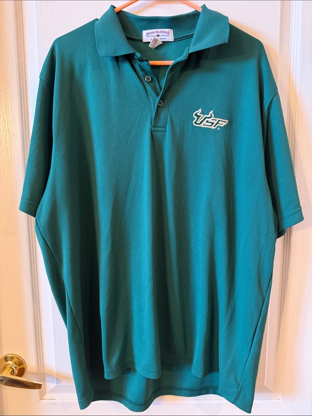 University of South Florida Green Men's Polo Shirt - Short Sleeve size XL